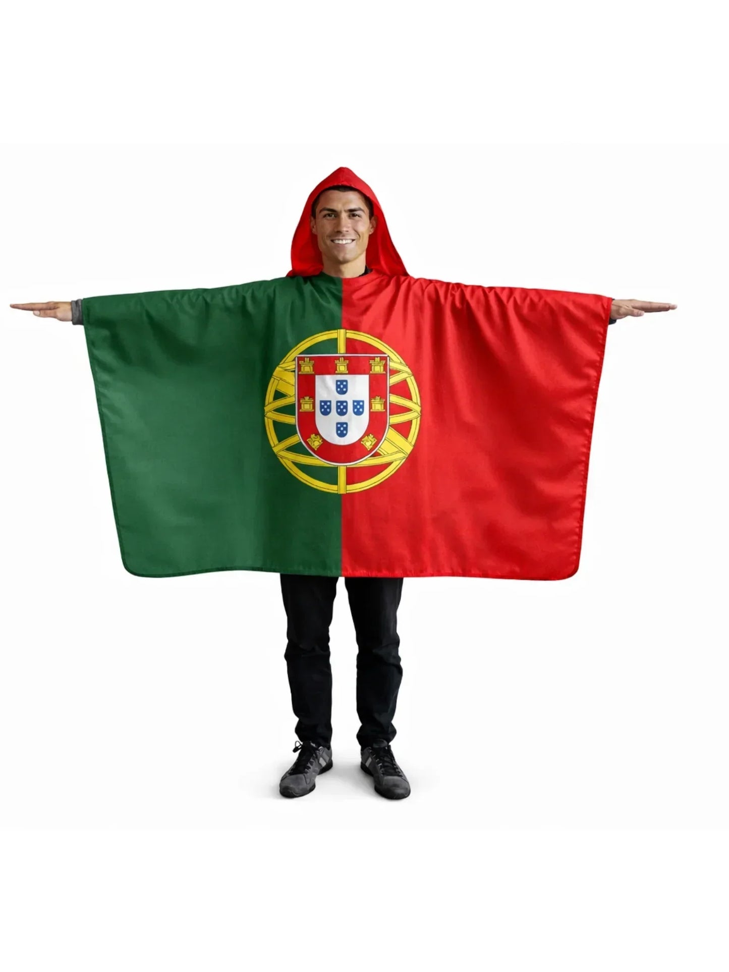 Portugal 2026 World Cup Fan Cape