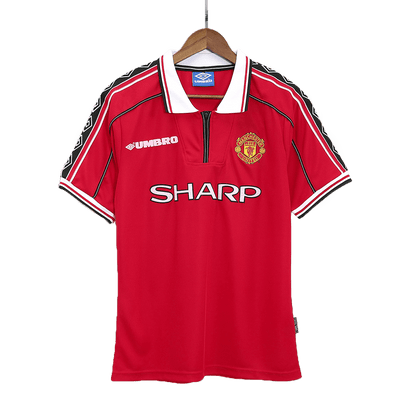 BECKHAM #7 Manchester United Retro Jersey Home 1999/00