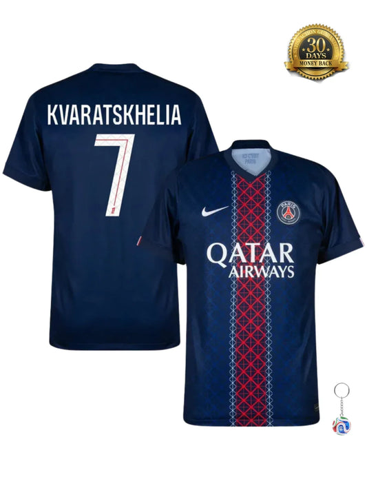 Psg I Home 2025/26 - Fan version - Kvaratskhelia 7