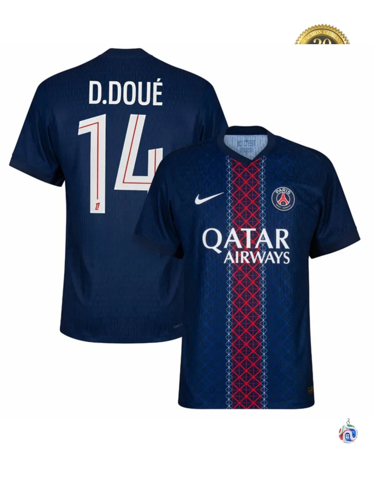 Psg I Home 2025/26 - Fan version - D.Doué 14