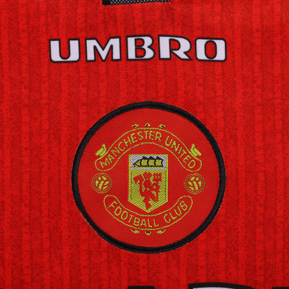 SCHOLES #18 Manchester United Retro Jersey Home 1996/97