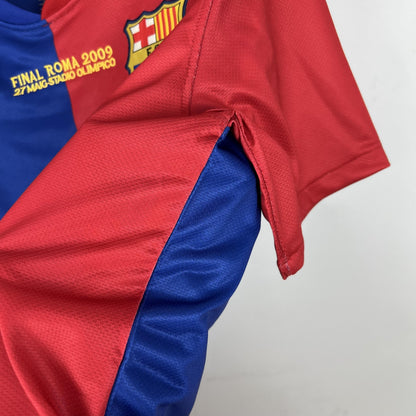 Barcelona Retro Home UEFA Champions League Jersey 2008/2009
