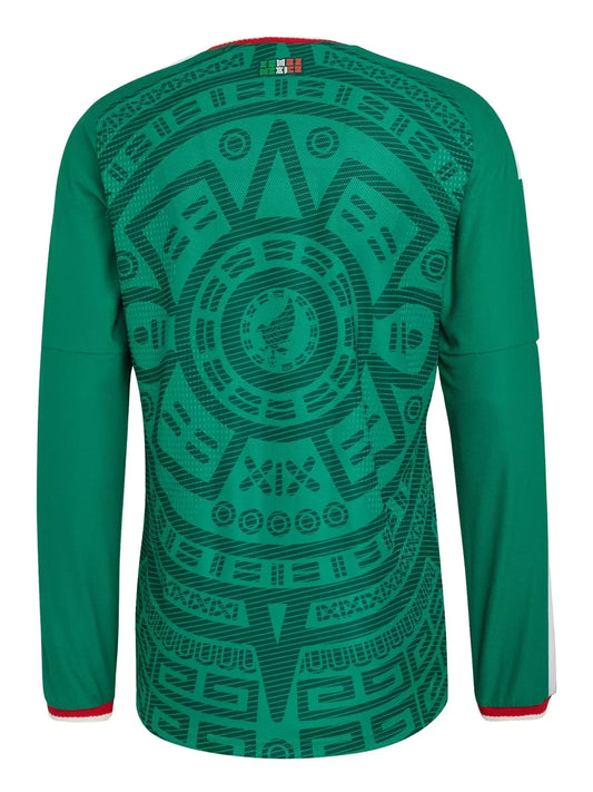 Mexico 26/27 Home Jersey - Long Sleeve