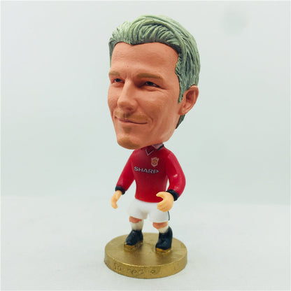 Manchester United #7 David Beckham Doll 1998/99 Season