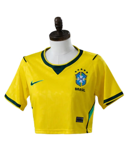 Cropped Brazil Women home 2026 - Fan Version