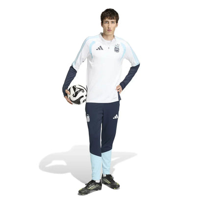 Argentina World Cup 2026 Half-Zip Training Suit Set White