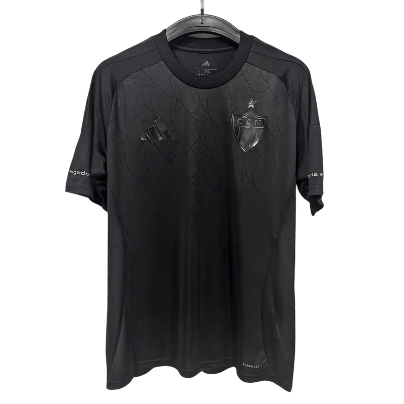 Atlético Mineiro All Black Jersey 25/26 - Fan Version