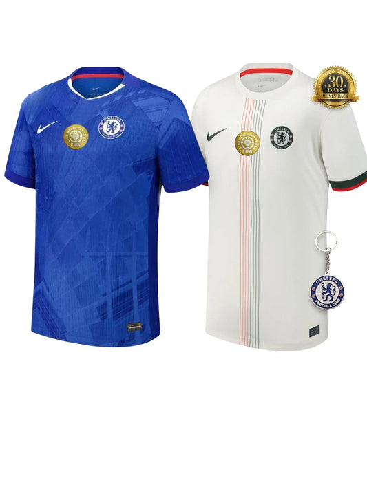 Combo Chelsea Home + Away Jerseys 2025/2026