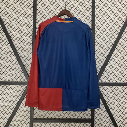 Barcelona Retro UEFA Champions League Home Jersey 2008/2009 - Long Sleeve