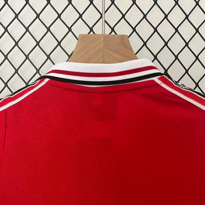 Kids Manchester United Home Kit 1999/2000 - Retrﾃｴ