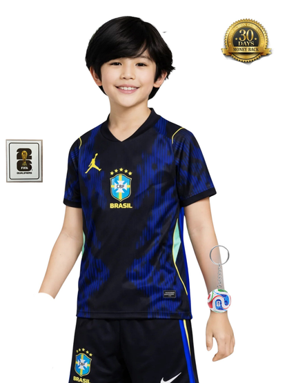 Kids Brazil World Cup Away 2026