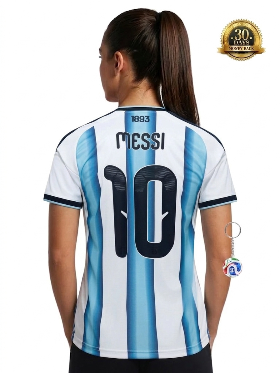 Argentina World Cup 2026 Jersey #10 MESSI - Women's