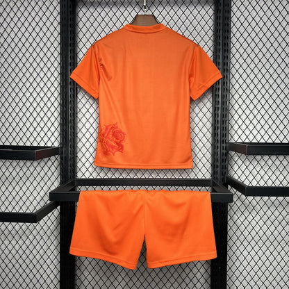 REAL MADRID Y-3 ORANGE 24/25 CHILDREN'S SET
