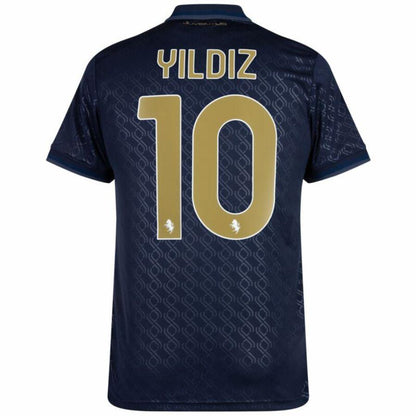 Juventus Third 2024/25 Patches UCL UEFA Foundation (Official Printing)