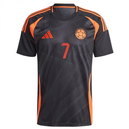 #7 Diaz Camiseta visitante de Colombia  2024/2025