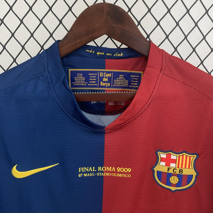Barcelona Retro UEFA Champions League Home Jersey 2008/2009 - Long Sleeve