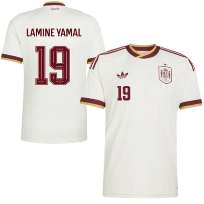 Spain Away Shirt World Cup 2026 - Yamal Jersey - Fan Version