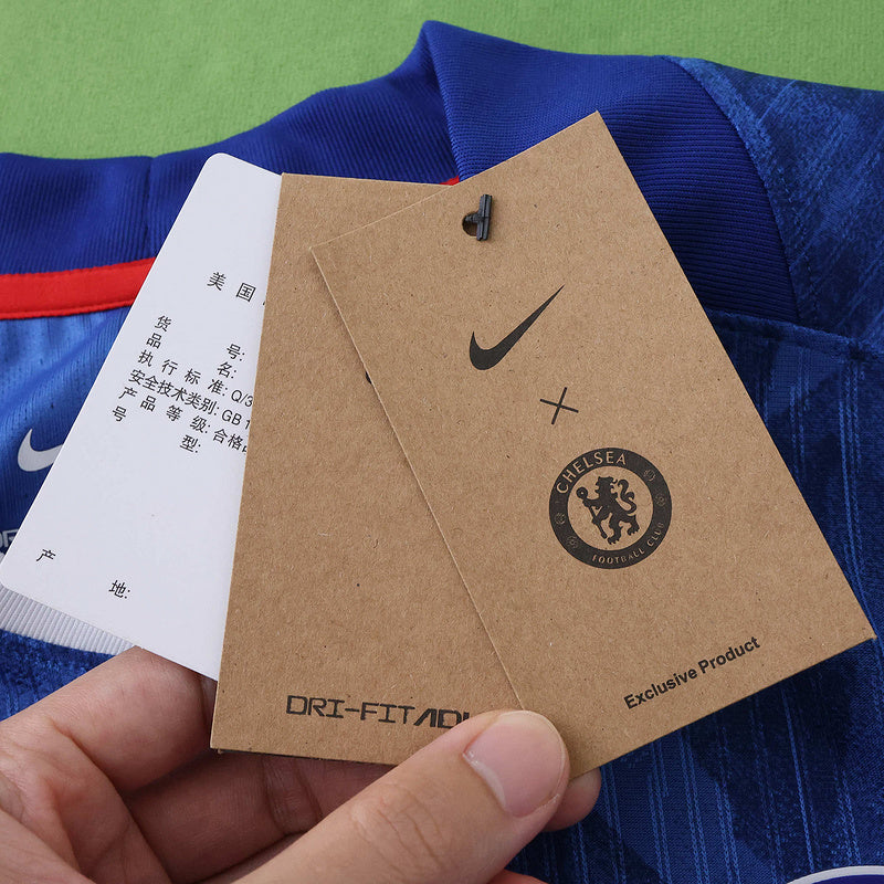 Chelsea Player Jersey Home 25/26 with World Champions 25 printing