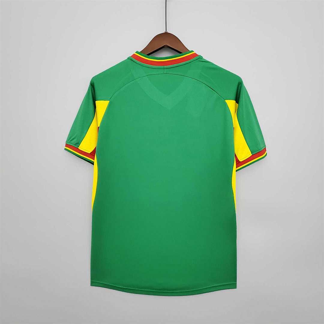 Senegal Retro Jersey Green 2002