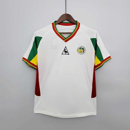 Senegal Retro Jersey White 2002