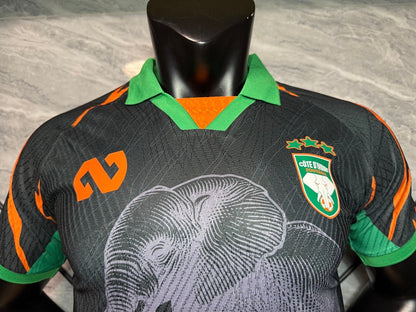 Ivory Coast Special Edition Black Jersey - Player Version