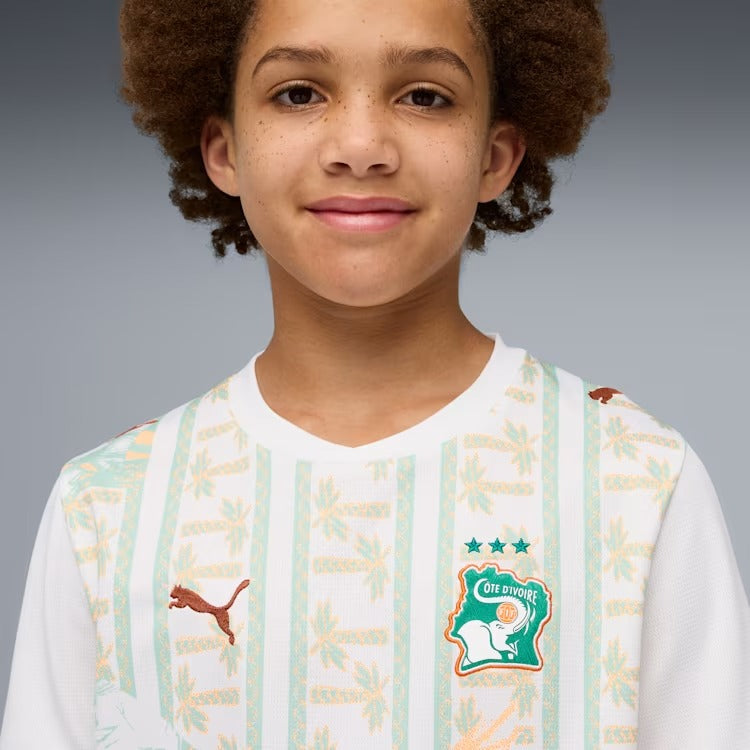 Ivory Coast World Cup 2026 Away Kids Kit