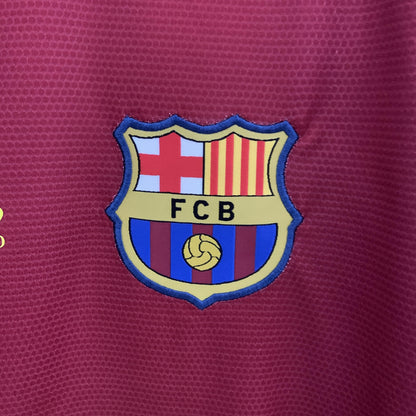 Barcelona Retro UEFA Champions League Home Jersey 2008/2009 - Long Sleeve