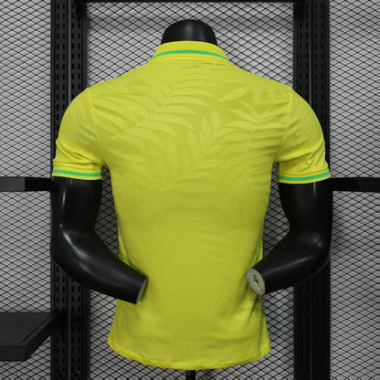 Brazil 25/26 Polo Edition Jersey - Yellow - Player Version - Slim Fit