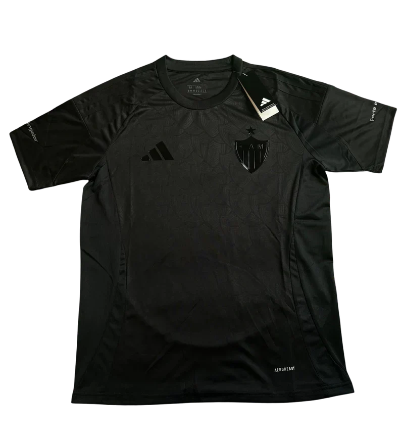 Atlético Mineiro All Black Jersey 25/26 - Fan Version